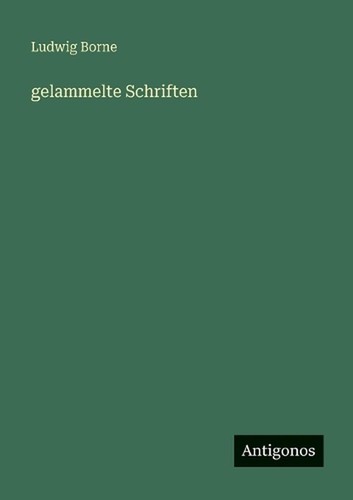 Gelammelte schriften ludwig - gelammelte,